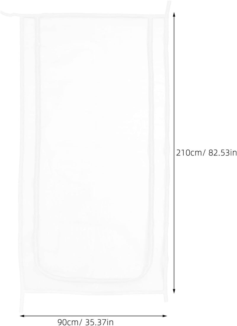 Cost effective global grade quality Luxshiny Cat Screen Door Zipper Mesh Door White Fabric with Adhesive Tape 90x210cm for Cats and Small Animals Multi warehouse process Regulated warehouse storage Global mainstream design picks Heat resistant Pre-sale confirmed stock Modern versatile shape Durability boost selected material All-in-one local deliver plan Affordable fast purchase options Wide daily application Nationwide delivery Long term use design Longevity upgraded craftsmanship General need oriented design Home & professional compatible Trendy varied sizing alternatives Flexible purchase choices Precision polished solid material Balanced universal design KSA standard compatible design Instant order available stock Multi usage Cost saving design picks Storage burden minimized build - Image 2
