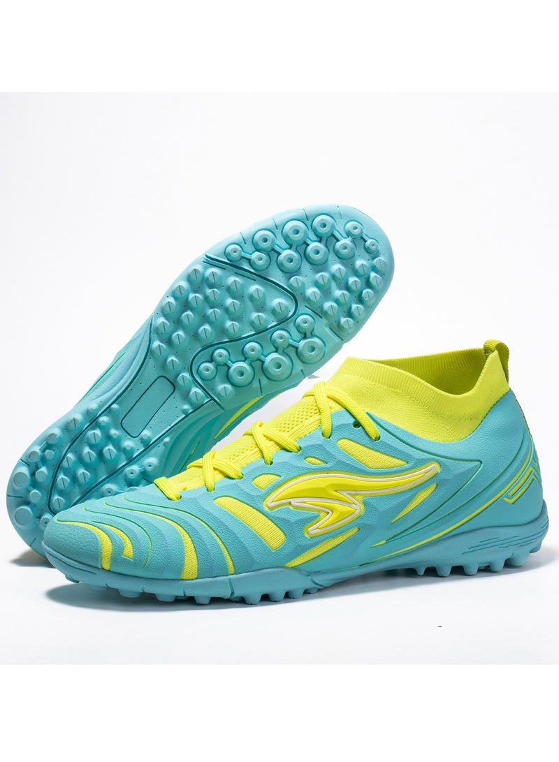 SKT Shiketro Men's Football Shoes, Suitable For Outdoor Indoor Professional Youth Boys Football Shoes, Unisex Football Shoes.  - Image 1