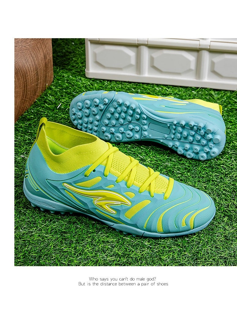 SKT Shiketro Men's Football Shoes, Suitable For Outdoor Indoor Professional Youth Boys Football Shoes, Unisex Football Shoes.  - Image 3