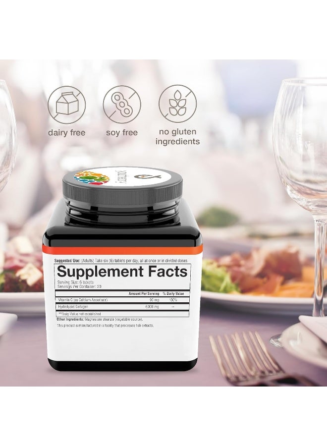 Youtheory Collagen Advanced with Vitamin C, 120 Count (1 Bottle) - Image 5