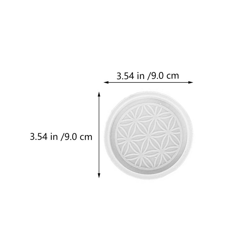 Silicone Molds Coaster Making Molds Diy Craft Tools Cup Mat Home Decoration 3Pcs - Image 2