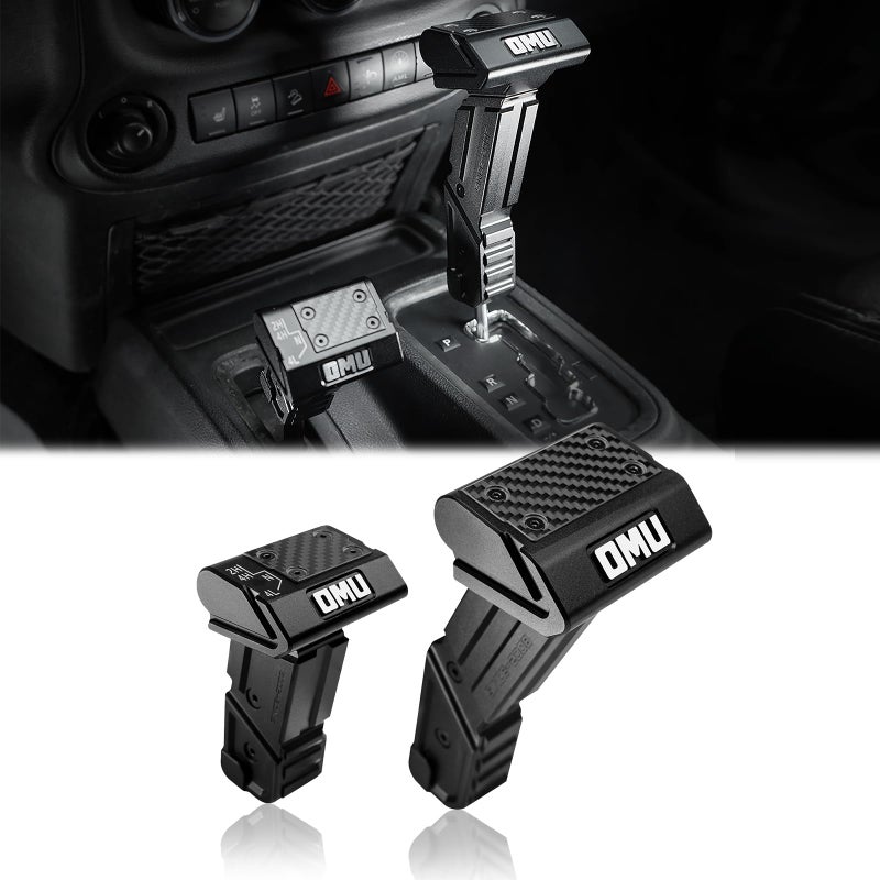 OMU Genesis Series Gear Lever Shift Knob Compatible with Jeep Wrangler 20112017 JK JKU Gear Shift Lever Handles