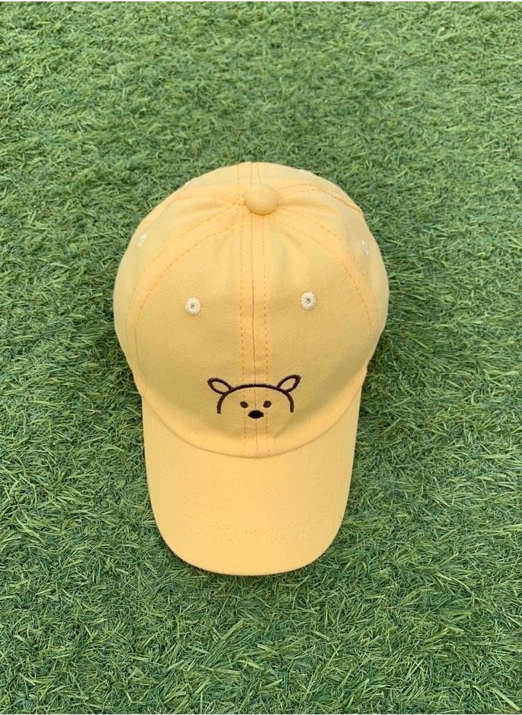The Girl Cap TGC Kids Baseball Cap - Sun UV Protection Lightweight Adjustable - Summer Beach Teddy Cute Sport Cap  - Image 2