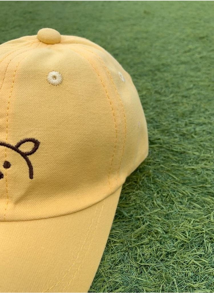 The Girl Cap TGC Kids Baseball Cap - Sun UV Protection Lightweight Adjustable - Summer Beach Teddy Cute Sport Cap  - Image 3