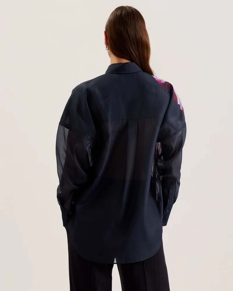 تيد بيكر Printed Button Down Shirt