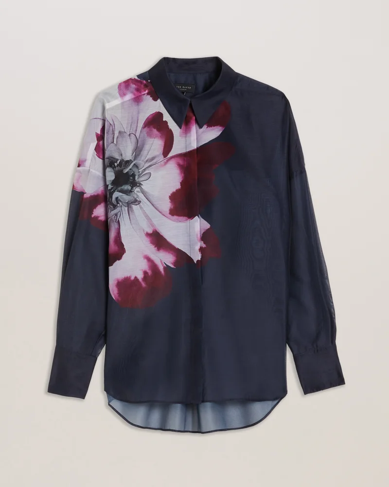 Ted Baker Printed Button Down Shirt