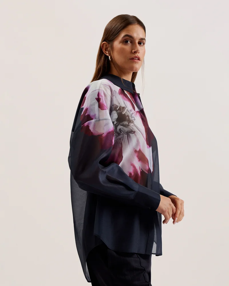 Ted Baker Printed Button Down Shirt