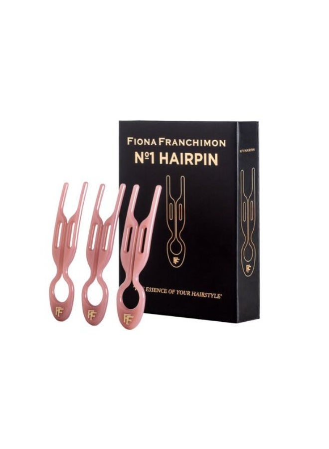 Fiona Franchimon Nº1 Hairpin - Seashell Pink - Image 1