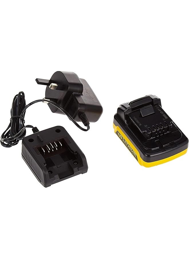 Stanley - Cordless Hammer Drill 12V 1.5Ah Li Ion Battery + 16 Pieces Drill And Screwdriver Bits Set Sch121S2Kme1 B5 - Image 1
