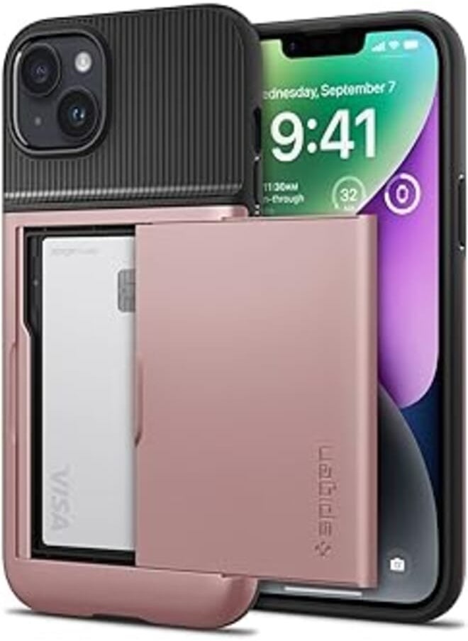 Spigen Slim Armor CS Case Designed for iPhone 14 Plus (2022) - Rose Gold - pzsku/Z5A18846D7D85CA10A122Z/45/_/1713732865/bb318883-dec8-4590-aa6d-cce4a0ceb431