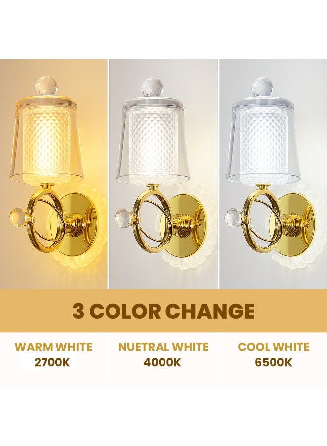 Vmax Modern Creative Gold Wall Hanging Lamp For Living Room Bedroom Balcony 3 Colour - Image 2