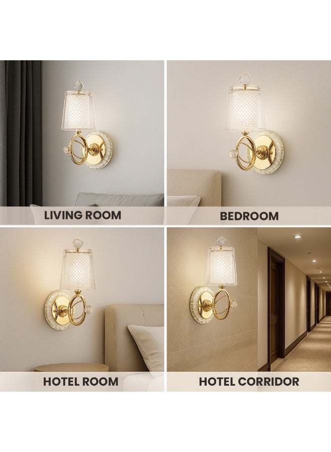 Vmax Modern Creative Gold Wall Hanging Lamp For Living Room Bedroom Balcony 3 Colour - Image 4