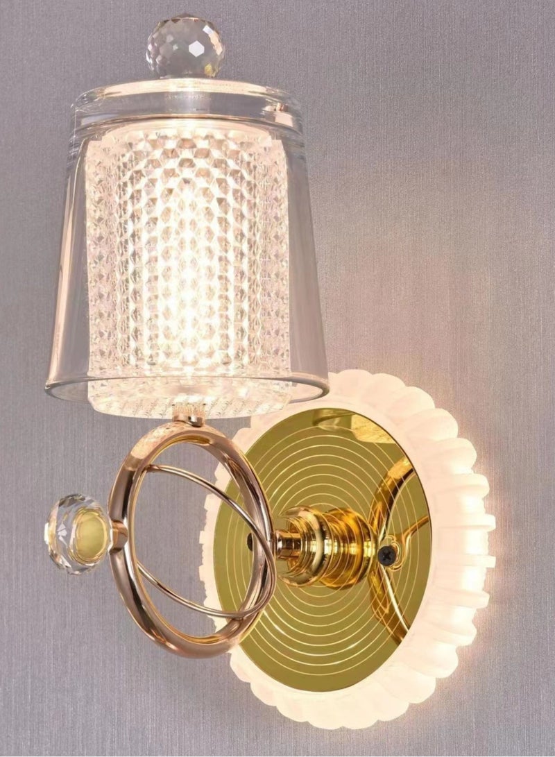 Vmax Modern Creative Gold Wall Hanging Lamp For Living Room Bedroom Balcony 3 Colour - Image 1