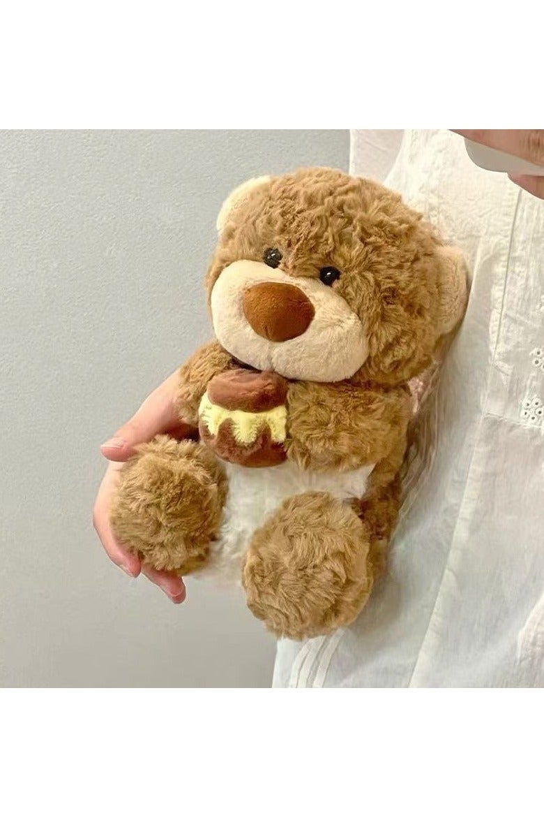 Bear doll sitting 28cm tall birthday present holiday banquet toy