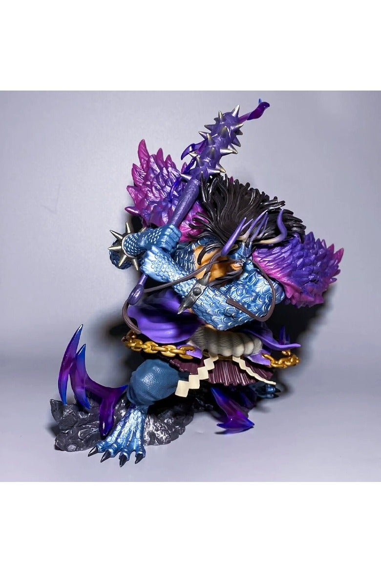 general One Piece Yonko Kaido Hybrid Dragon Form Figure，Birthday Gift Collectible，Desktop Decor，29.5cm - Image 1