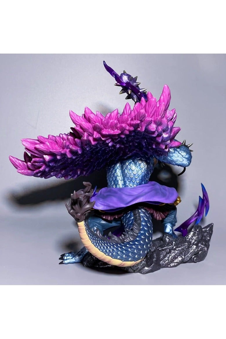 general One Piece Yonko Kaido Hybrid Dragon Form Figure，Birthday Gift Collectible，Desktop Decor，29.5cm - Image 2