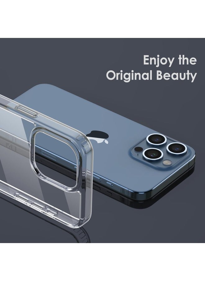 Raxoom iPhone 16 Pro Max Slim Crystal Clear Case – 6.9 inch Shockproof, Scratch-Resistant Transparent Cover - Image 2