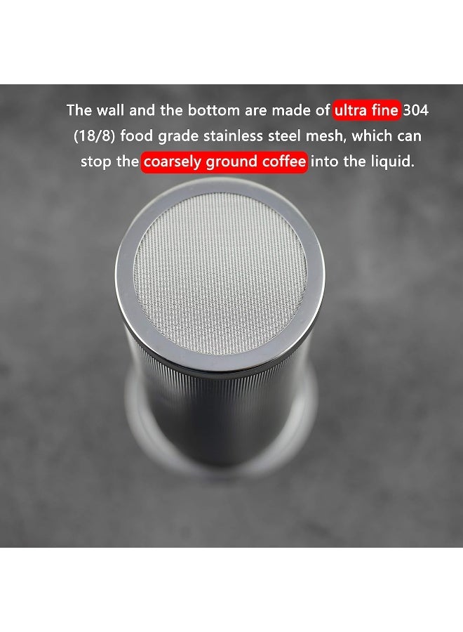 iAesthete Cold Brew Coffee Filter For Wide Mouth Mason Jar - Image 2