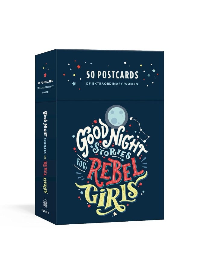 Good Night Stories For Rebel Girls: 50 Postcards Of Women Creators
