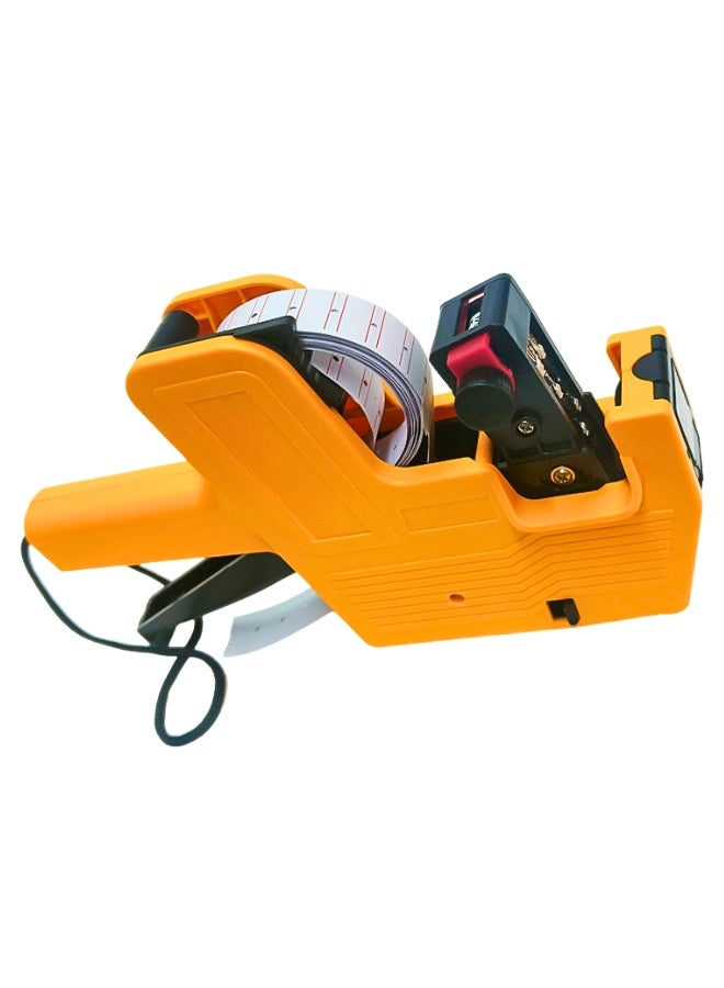 آلة وضع ملصقات الأسعار - آلة يدوية محمولة لوضع ملصقات الأسعار والترميز بثمانية أرقام، مناسبة لمتاجر التجزئة والسوبر ماركت وإدارة المخزون. - Image 5