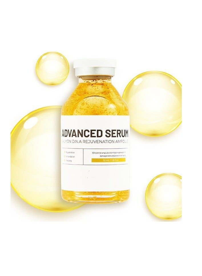 سيروم مكمل من حمض DNA سمك السلمون SD - أمبولة للتحكم - مناسبة للوجه والجسم للاستخدام مع أو بدون قلم ديرما للعناية بالبشرة - سيروم للعناية بالبشرة بحجم 1.18 أونصة سائلة - Image 5