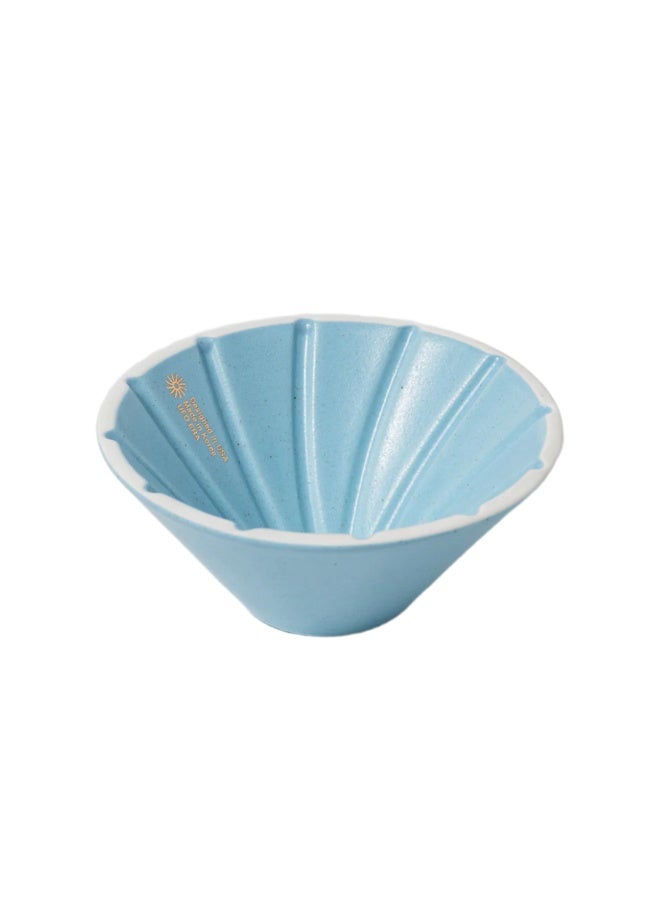 يو إف أو مصفاة سيراميك زرقاء - زاوية مخروطية داخلية 80 درجة، تقنية سمك الجدار المتغير، تصميم قناة تدفق الهواء، متوافق مع فلاتر Sibarist UFO، يوصى بالغسيل اليدوي - Image 1