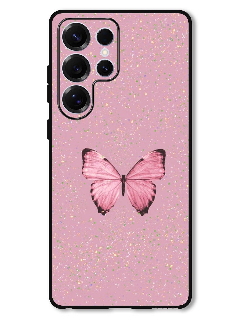 Theodor Protective Case Anti Scratch Shock Proof Bumper Cover For Samsung Galaxy S25 Ultra Glitter Butter 1  - Image 1