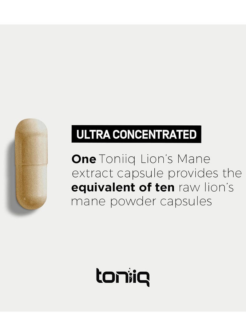 Toniiq 18000 Mg 10X Concentrated Ultra High Strength Extract 120 Veggie Capsules - Image 5