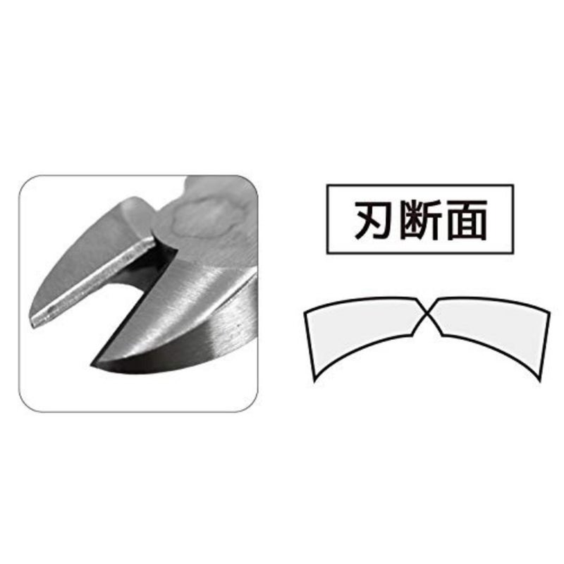 NK-47 Astro Nipper، ذات حدين، مدورة، كهربائي، 7.1 بوصة 180 ملم - Image 3