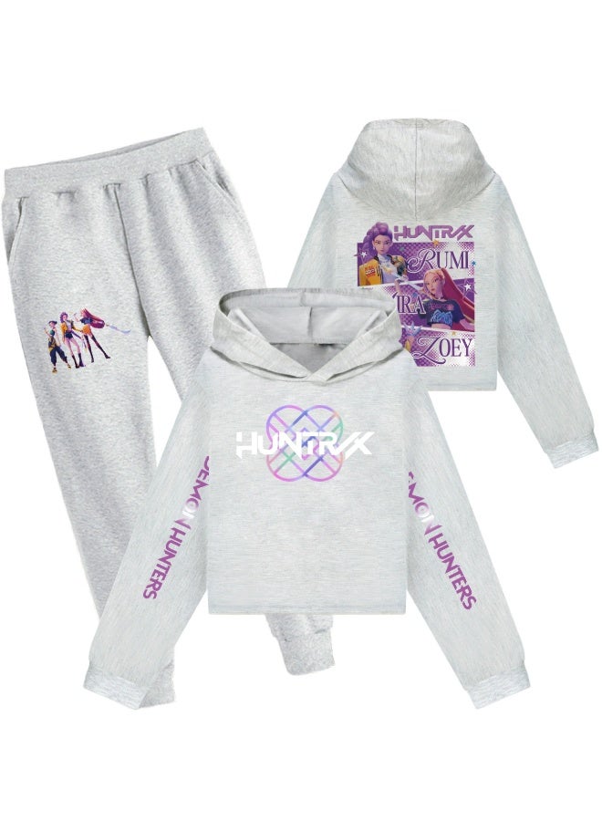general Kpop Demon-Hunting Girls Group Sweatshirt Set - Image 1