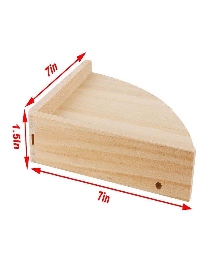 في تربو واي عبوتان من منصات خشبية للطيور، مناسبة للببغاوات، والباراكيت، والكونيور، والببغاء الرمادي الأفريقي، والكوكاتو، والبادجي، والمكاو، وطيور الحب، والعصافير، والكناري، والهامستر، والجربوع، والفئران، وغيرها. - Image 4
