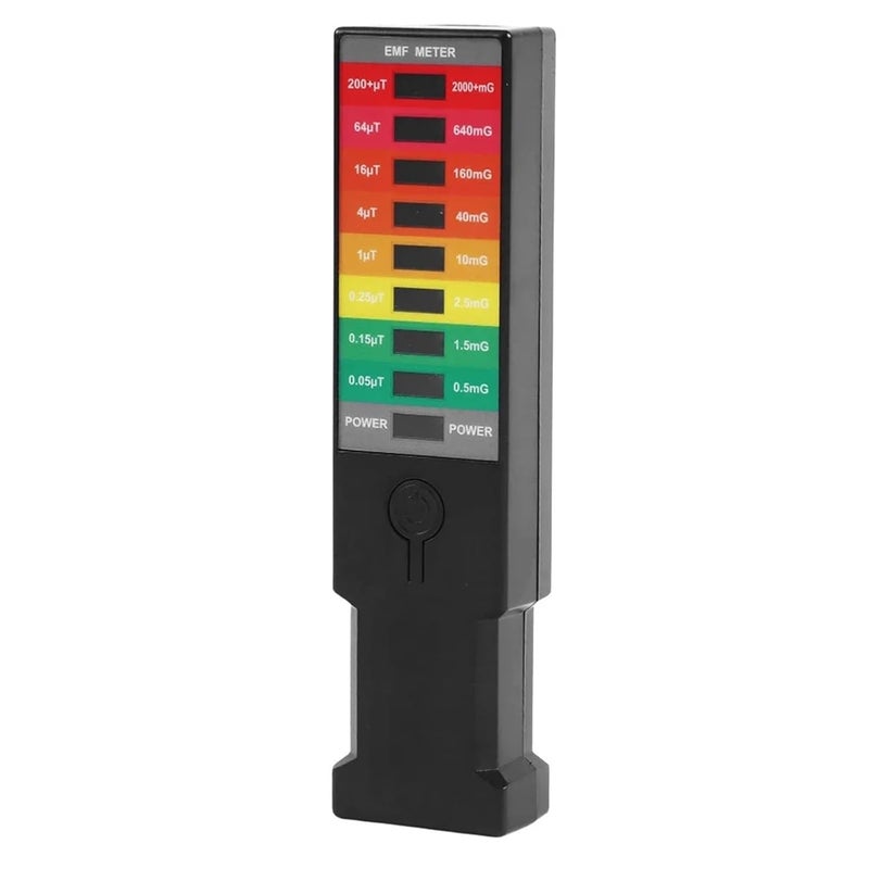 Emf Detector, K3 EMF Meter Magnetic Field Detector High Precision Portable Tester Electromagnetic Paranormal Equipment,for Home Inspections(K3-1pcs-Balck) - Image 1