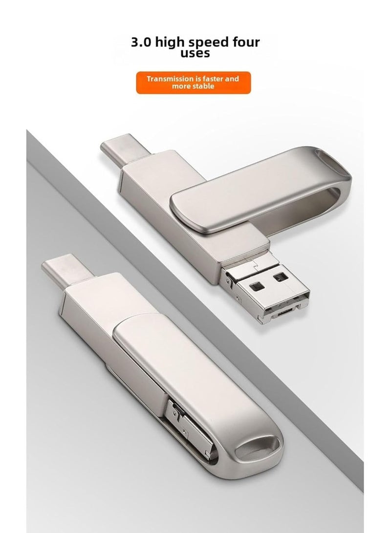 GUDOO Dual Drive Mobile phone USB flash drivefor iPhone Photo Storage Memory Stick External Storage Compatible for iPhone PC iPad More Device 2TB - Image 3