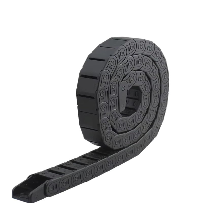 15x20 Mm Semi Enclosed Plastic Drag Chain Cable Carrier 1 Meter Length - Image 2