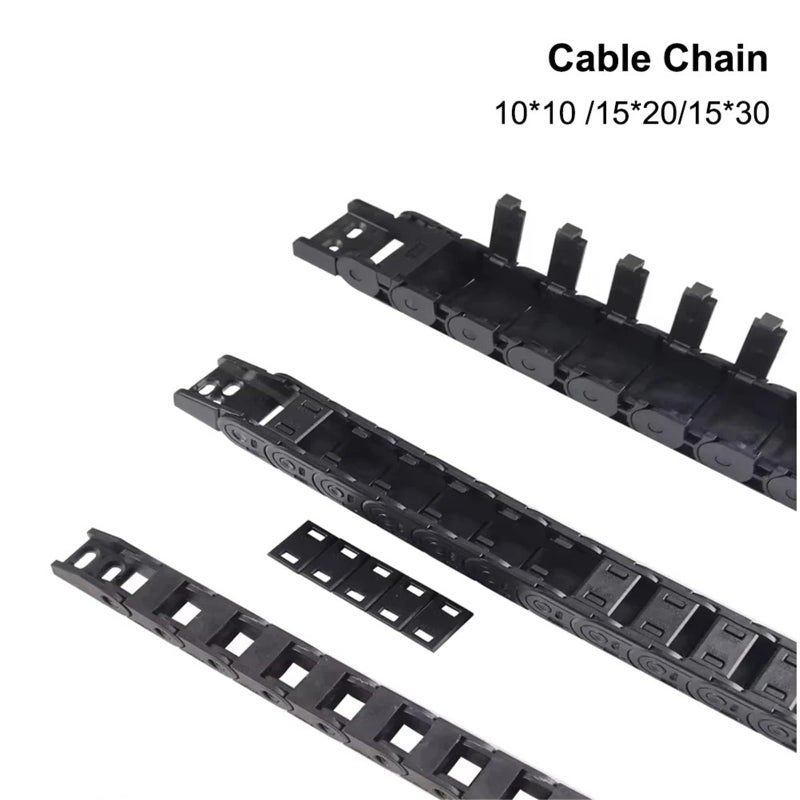 15x20 Mm Semi Enclosed Plastic Drag Chain Cable Carrier 1 Meter Length - Image 4