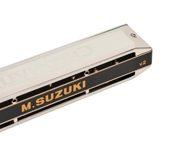 Suzuki SCX-64C Chromatix Series Harmonica Key of C, 64 Reeds, 16 Holes - Image 3