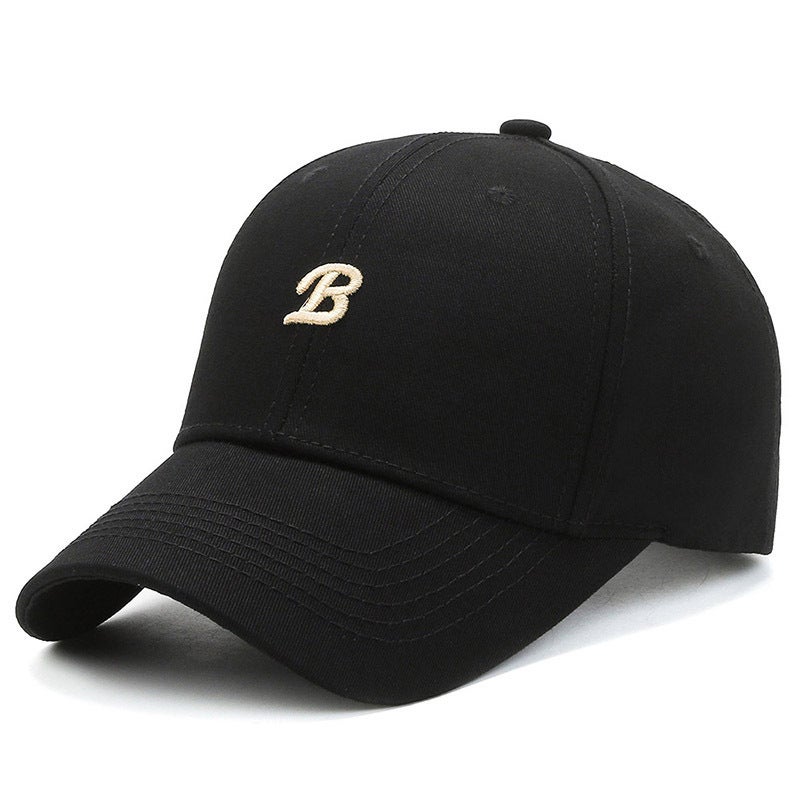 Men Winter Cap Middle-aged Fashion Youth Outdoor Warm Flat Top Hat - Image 1