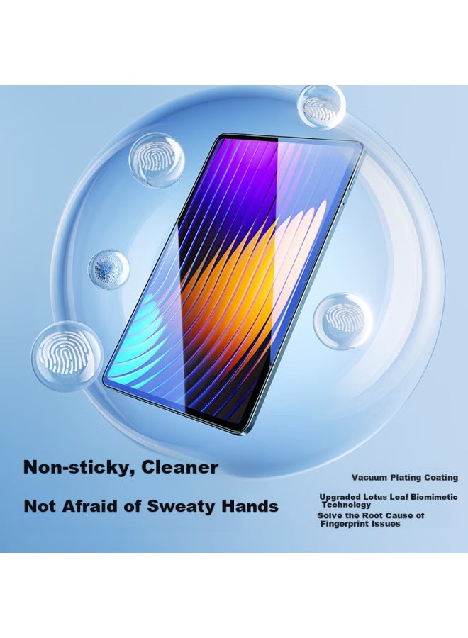 Smartdevil Tempered Glass Screen Protector For Xiaomi Pad 7/7 Pro Model 11.2 Inch Full Screen High Definition Film Anti-fingerprint Protection Film 1 Piece + Lens Protector - Image 3