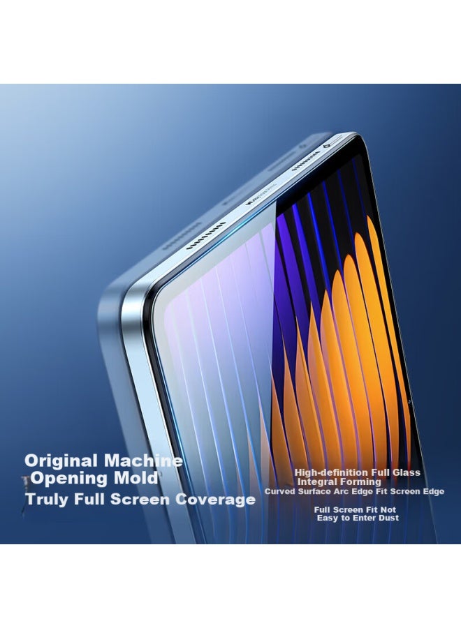 Smartdevil Tempered Glass Screen Protector For Xiaomi Pad 7/7 Pro Model 11.2 Inch Full Screen High Definition Film Anti-fingerprint Protection Film 1 Piece + Lens Protector - Image 2