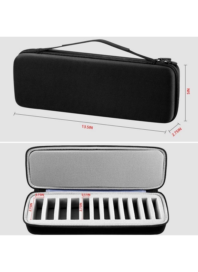 Comecase - Grooming Clipper Blade Case Holder Organizer Hard Travel Carrying Storage Holds 12 Blades Upgrade - Image 1