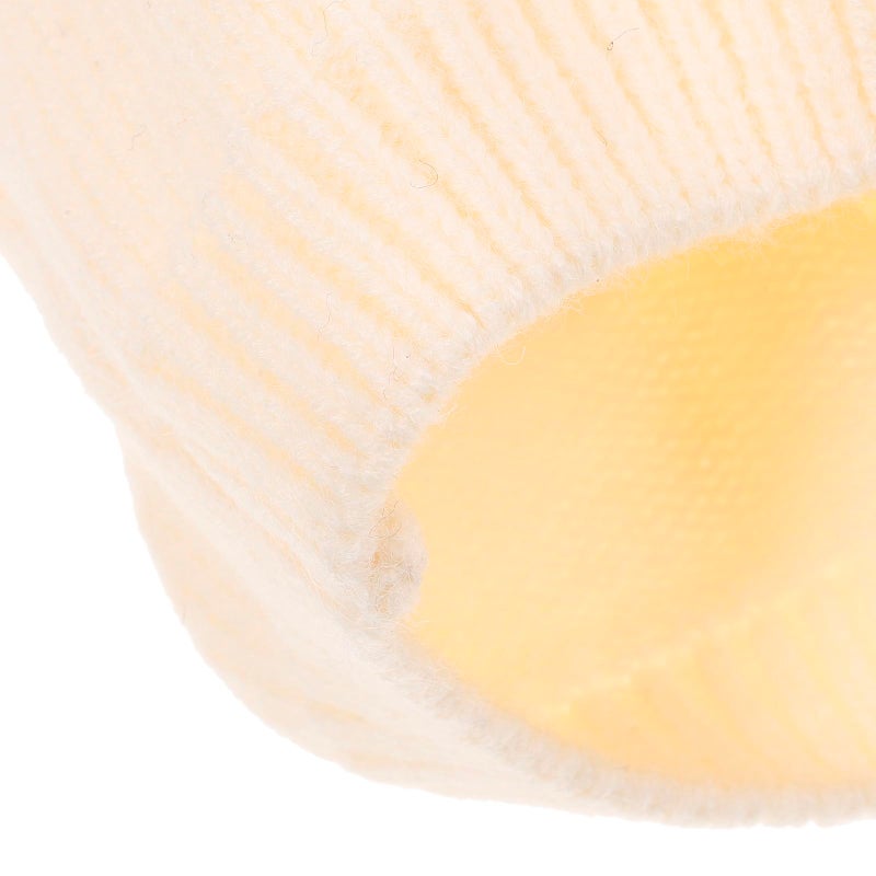 Knitted Baby Beret Hat Cream White 6 30 Months All Seasons 44 49cm Head Circumference - Image 4