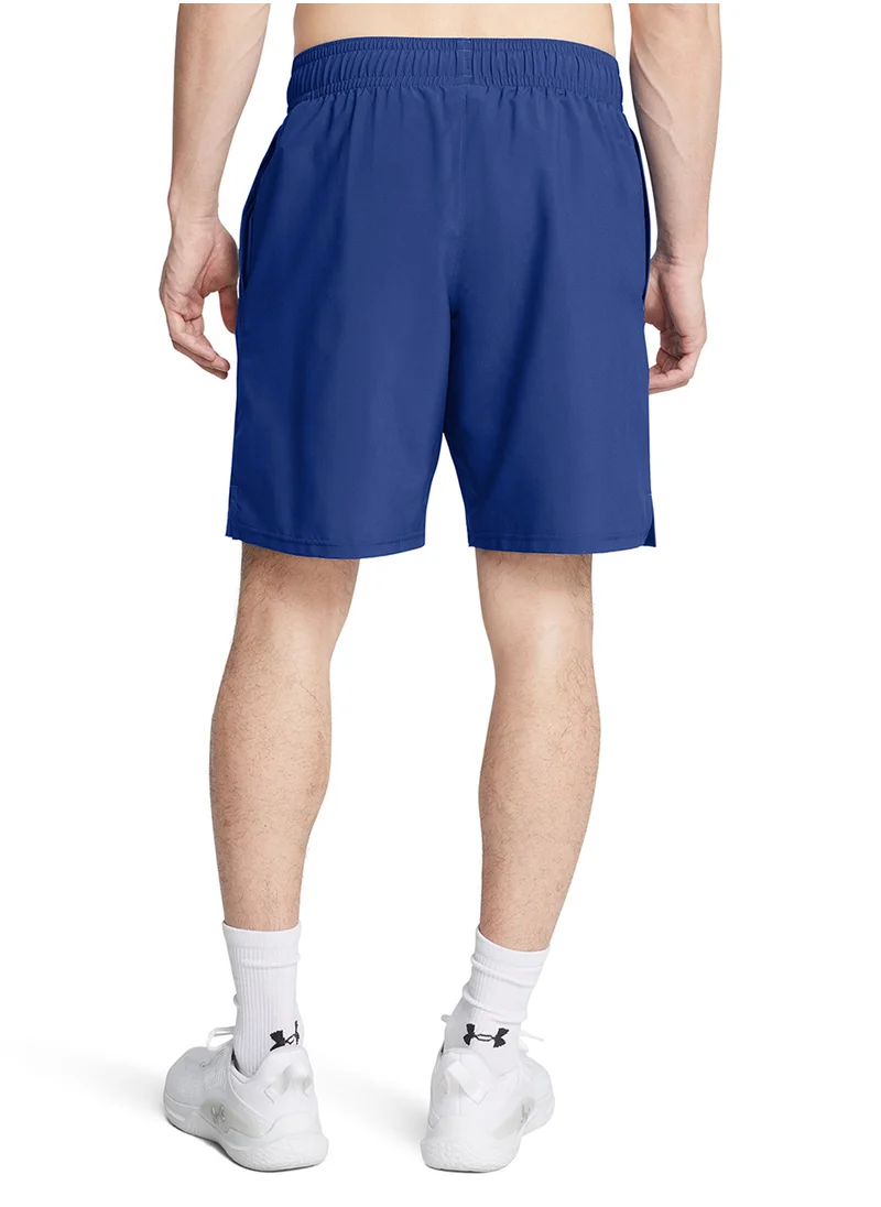 اندر ارمور Tech Woven Wordmark Shorts