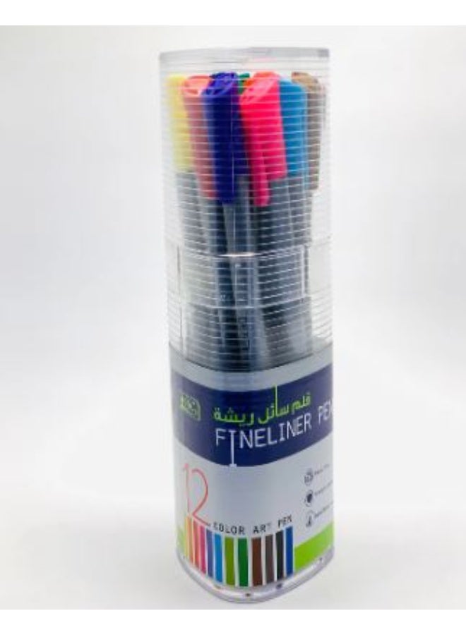 SBC FINELINEAR THIN PEN 12PC - Image 1