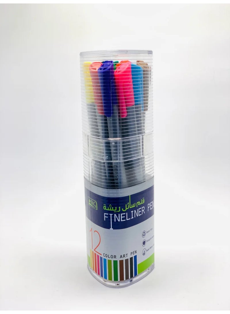SBC FINELINEAR THIN PEN 12PC - Image 2