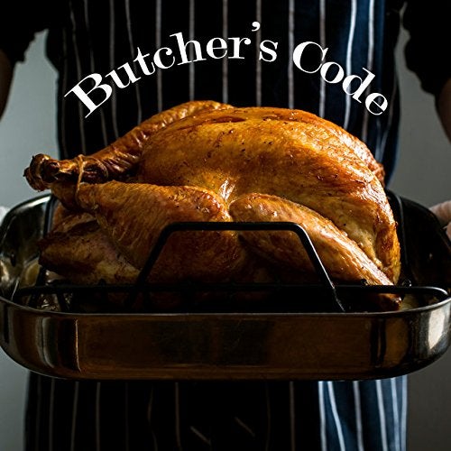 Butchers Code Rotisserie Elastic and Cotton Blend - Stretchy Twine - Food Grade - Heat Safe - Cooking Ties - Poultry Loops - 50 Pack  - Image 5
