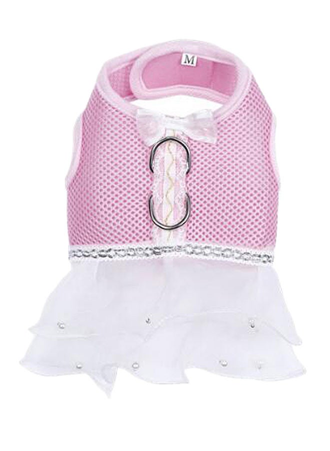 NIBEMINENT Tutu Skirt For Pet Pink/White 19x1.50x18cm - Image 1