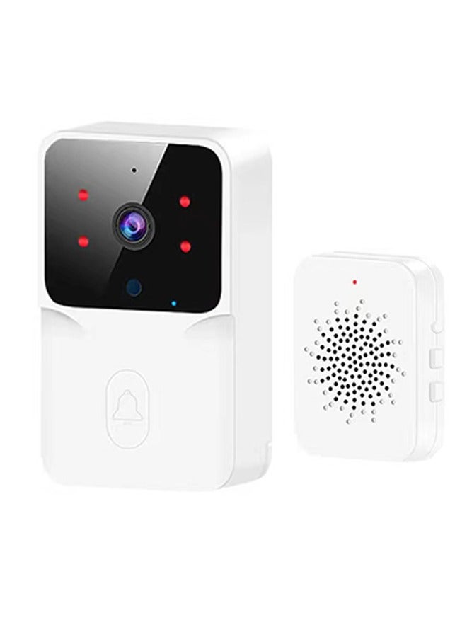 Smart Video Wireless Camera Doorbell, Wireless Remote Video Doorbell Intelligent Visual Doorbell Surveillance, Video, HD Night Vision Home Smart Security Doorbell Two-Way Calls Camera, Easy Installa - Image 1