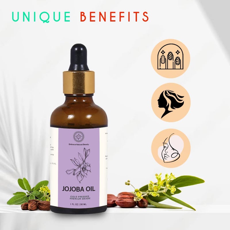 Aaranyam Jojoba Oil 50 ML for Hair Growth healthy hair growth strong hair strandshair oil natural make up remover Make up Primer - Image 5