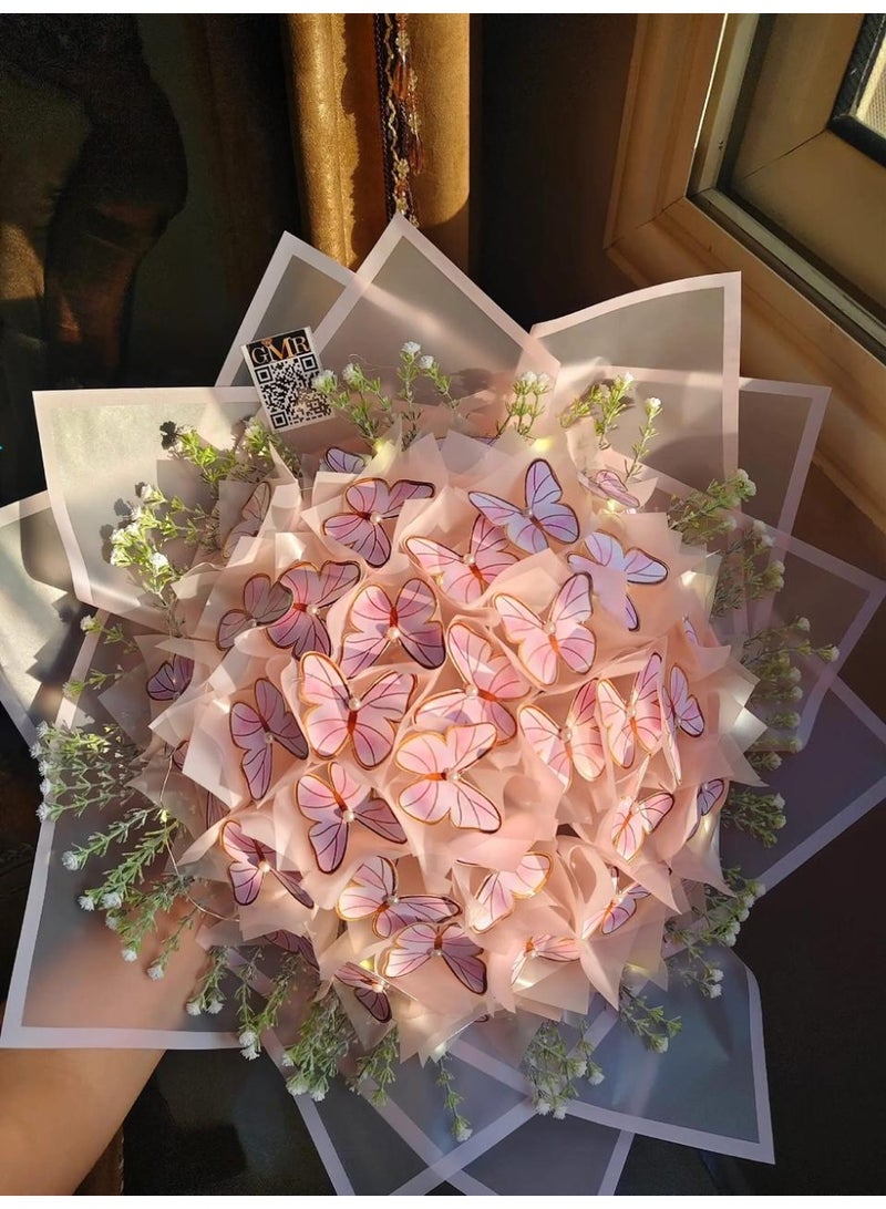Magical Pink Butterfly Bouquet – The Perfect Unique Gift 🌸