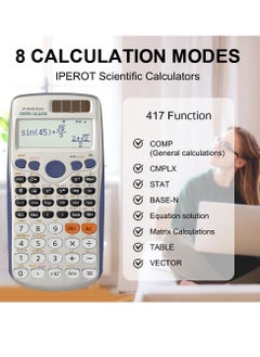 HotsUAE HotsUAE FX-991ES Plus Scientific Calculator, Solar Powered, Engineering Calculator with 12-Digit Display  - Image 2
